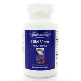 Allergy Research  DIM Vitex PMS Formula  60 Caps