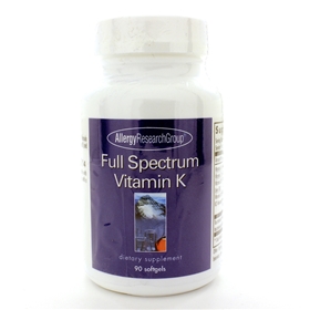 Allergy Research  Full Spectrum Vitamin K  90 sg