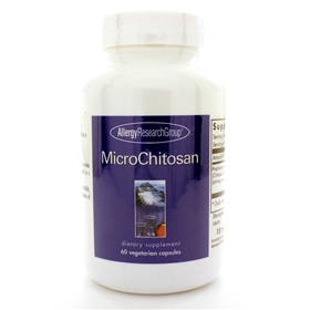 Allergy Research  MicroChitosan 650mg  60 Caps	