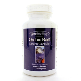 Allergy Research  Orchic Beef Natural Glandular  100 Caps