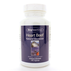 Allergy Research  Heart Beef Natural Glandular  100 Caps