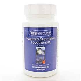 Allergy Research  Tocomin SupraBio Tocotrienols 100mg  60 sg