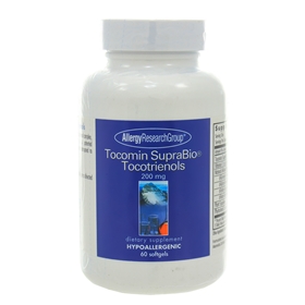 Allergy Research  Tocomin SupraBio Tocotrienols 200mg  60 sg