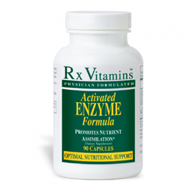 Rx Vitamins  Activated Enzyme Formula  90 Caps	