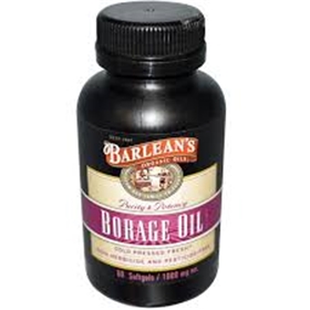 Barleans Borage Oil, 60 Softgels