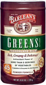 Barleans Chocolate Silk Greens, 9.52 oz