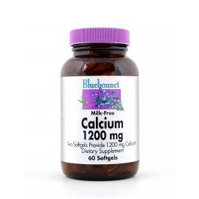 Bluebonnet, Milk-Free Calcium, 1200 mg, 120 Softgels