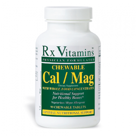 Rx Vitamins  Chewable Cal/Mag  90 Tabs