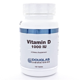 Douglas Labs  Vitamin D 1000 IU  100 Tabs