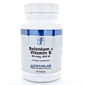 Douglas Labs  Selenium + Vitamin E  90 sg