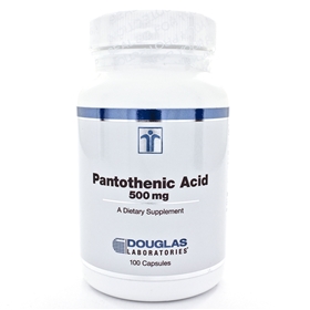 Douglas Labs  Pantothenic Acid 500mg  100 Caps