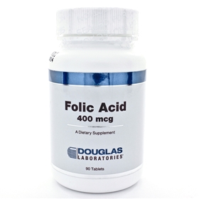 Douglas Labs  Folic Acid 400mcg  90 Tabs