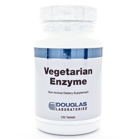 Douglas Labs  Vegetarian Enzyme  120 Tabs