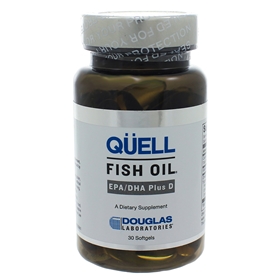 Douglas Labs  Quell Fish Oil EPA/DHA plus Vitamin D  30 sg