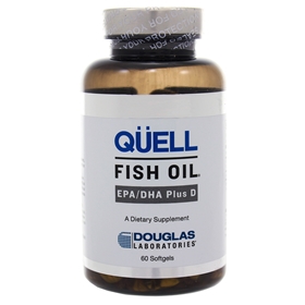 Douglas Labs  Quell Fish Oil EPA/DHA plus Vitamin D  60 sg