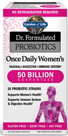 Garden of Life Dr. Formulated Probiotics Once Daily Women&#39;s 50 Billion CFU - 30 VCaps 