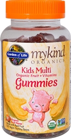 Garden of Life Mykind Organics Kids Multi Gummies Organic Fruit -- 120 Vegan Gummy Bears