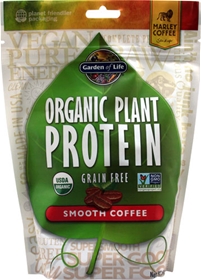 Garden of Life Organic Plant Protein Smooth Coffee -- 10 Servings