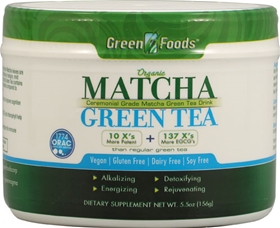 Green Foods Organic Matcha Green Tea -- 5.5 oz 