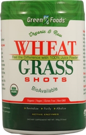 Green Foods Organic and Raw Wheat Grass Shots -- 16.9 oz 