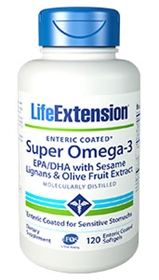 Life Extension Super Omega-3 EPA/DHA, 120 enteric coated gels