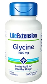 Life Extension Glycine, 1000 mg, 100 caps