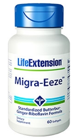 Life Extension Migra-Eeze (Butterbur), 60 gels