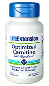 Life Extension Optimized Carnitine with GlycoCarn, 60 Vcaps