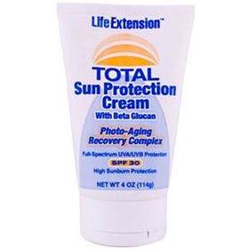 Life Extension Hawaiian Sun Protection Cream with Green Tea (SPF 45), 4 oz (114 g) 