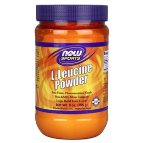 NOW L-Leucine Powder, 9 oz