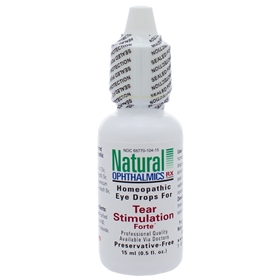 Natural Ophthalmics  Tear Stimulation Fort&#233;  0.5 oz