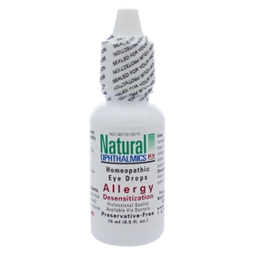 Natural Ophthalmics  Allergy Eye Drops  0.5 oz