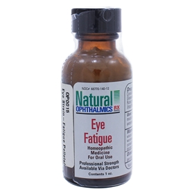 Natural Ophthalmics  Eye Strain-Fatigue Pellets/Oral Homeopathic  1 oz