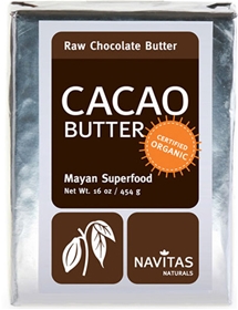 Navitas Naturals Cacao Butter, 10 oz Organic