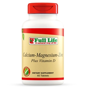 Full Life - CALCIUM MAGNESIUM ZINK + D 60tabs