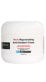 Life Extension Cosmesis Neck Rejuvenating Anti-Oxidant Cream, 2 oz