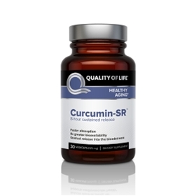 Quality of Life Labs Curcumin-SR, 125 mg, 30 Vcaps