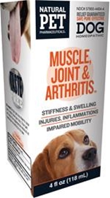 King Bio  Dog: Muscle, Joint &amp; Arthritis  4 ounces