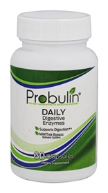 Probulin - Daily Digestive Enzymes - 60 Capsules