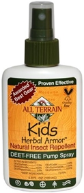 All Terrain - Kids Herbal Armor Natural Insect Repellent 4oz.