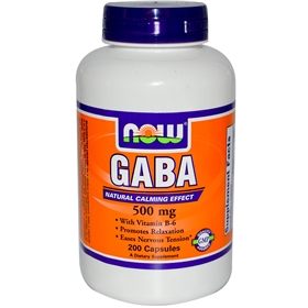 Now GABA, 500mg, 200 caps