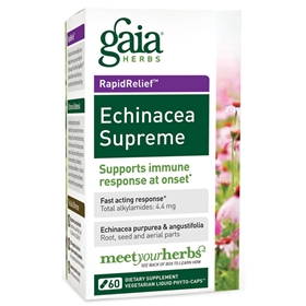 Gaia Herbs Echinacea Supreme, 60 Liquid Phyto-Caps