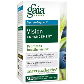 Gaia Herbs Vision Enhancement, 60 Liquid Phyto-Caps