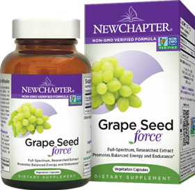 New Chapter  Grape Seed Force  30 Vcaps