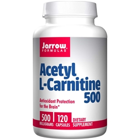 Jarrow Formulas Acetyl L-Carnitine, 500 mg, 120 caps