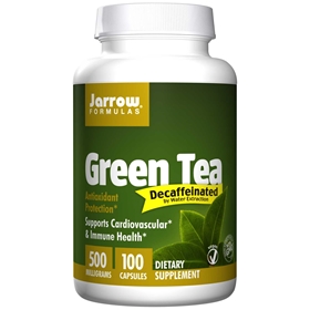 Jarrow Formulas Green Tea Decaffeinated, 500mg, 100 Vcaps