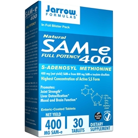 Jarrow Formulas SAM-e, 400mg, 30 tabs