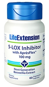 Life Extension 5-LOX Inhibitor with Apresflex, 100 mg, 60 V caps
