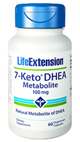 Life Extension 7-Keto DHEA Metabolite, 100mg, 60 Vcaps
