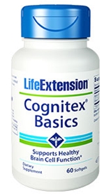 Life Extension Cognitex Basics, 60 gels